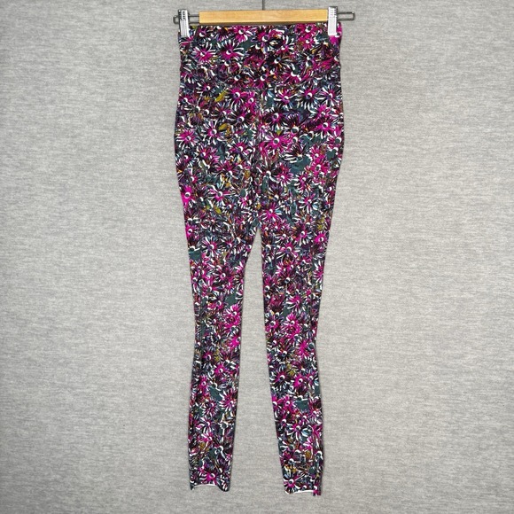 Lululemon Swift Speed High-Rise Tight Size 4 Floral Electric Multi Bright - Picture 3 of 9